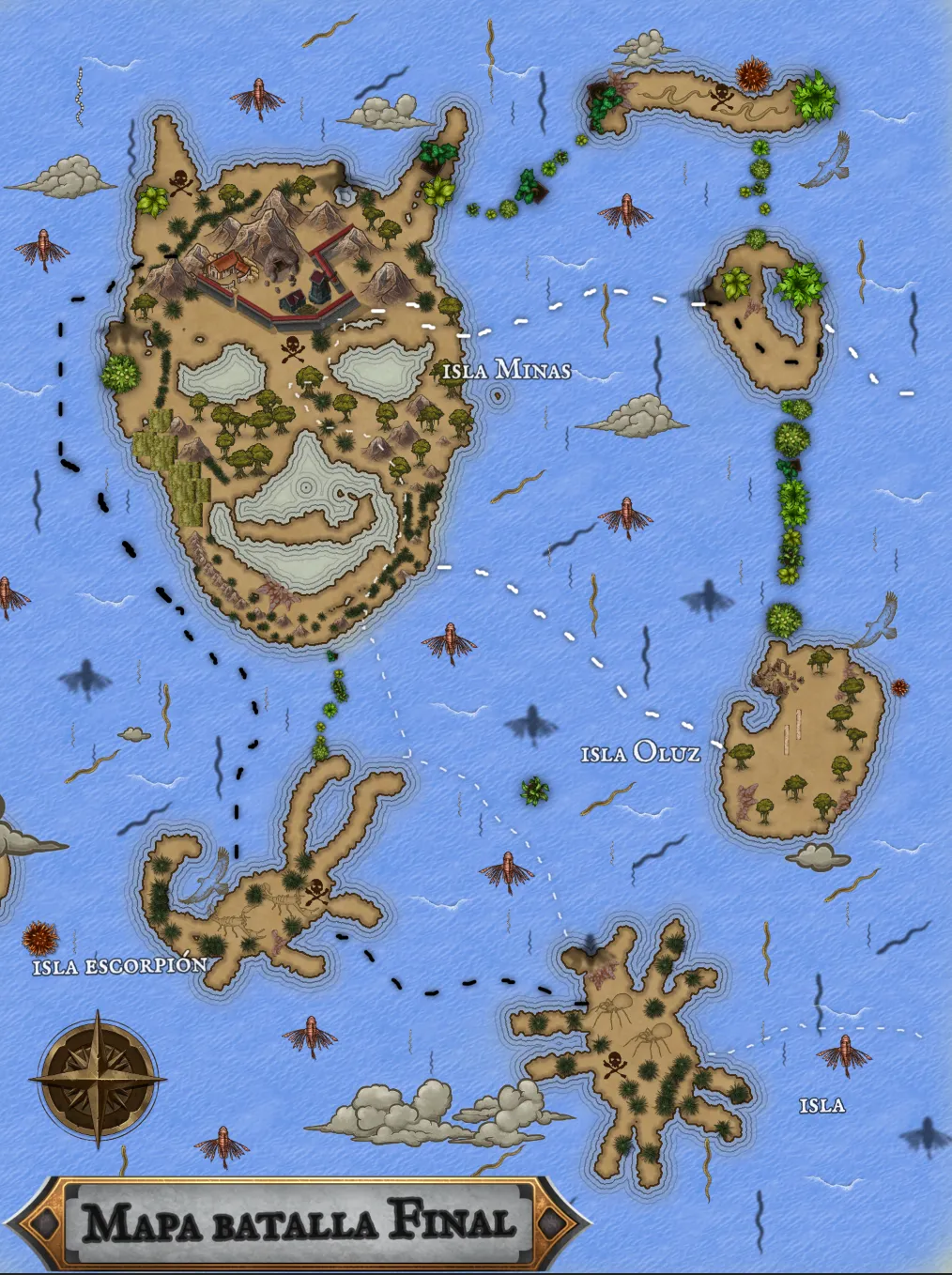 Mapa de la Batalla Final